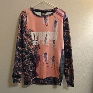 fresh Multicolor Graphic Sweatshirt